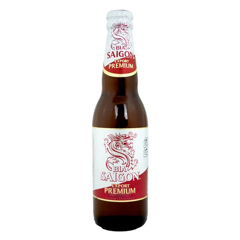 Cervesa Saigon al restaurant vietnamita Kiu Nam a Barcelona