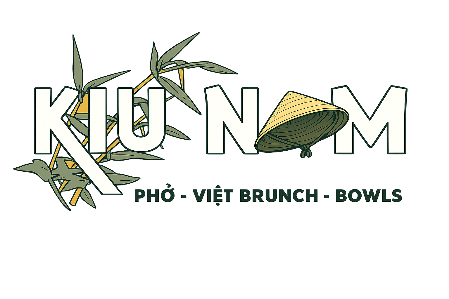 Logo del restaurant vietnamita Kiu Nam a Barcelona